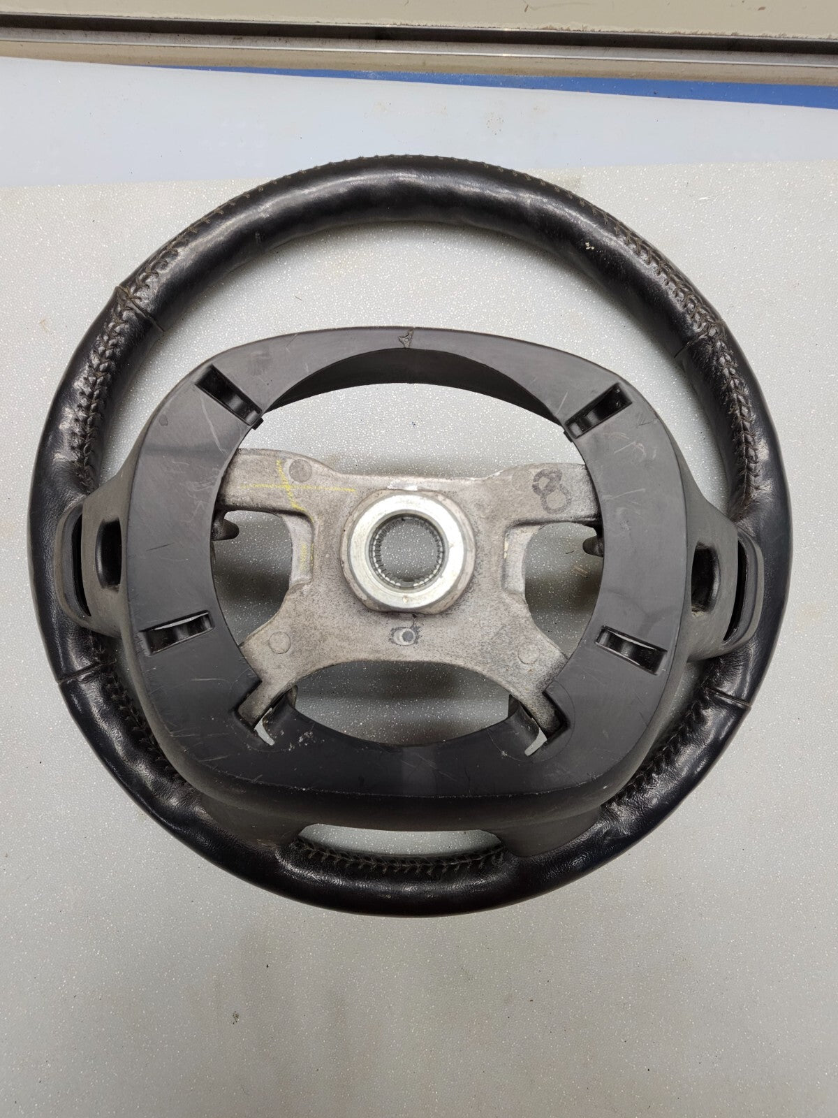 🔥2002-2007 Jeep Liberty Steering Wheel Leather Wrapped Factory Black