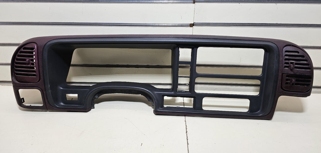 95-99 CHEVY GMC TRUCK SILVERADO CK Cluster Gauge Speedo Dash Bezel Red C3