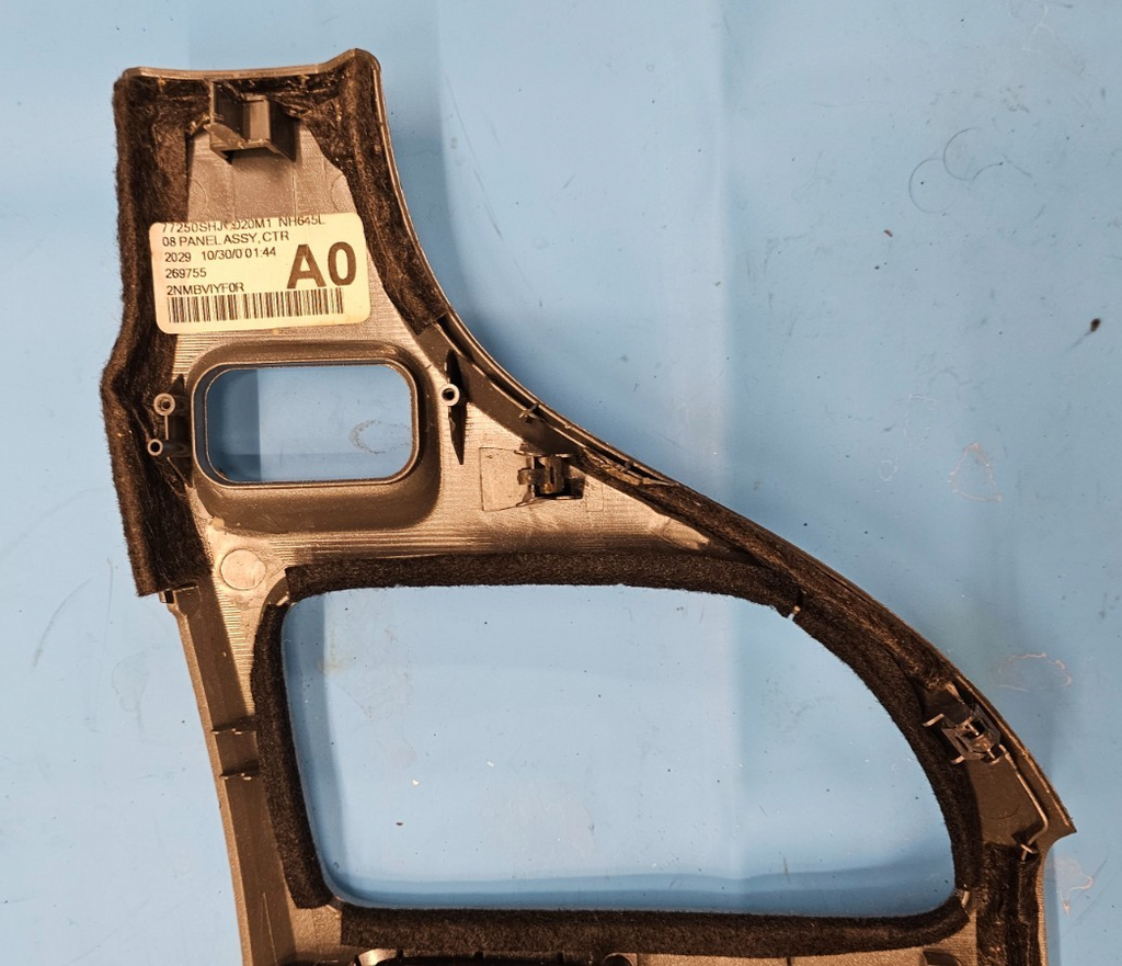 🔥05-10 Honda Odyssey Center Dash Radio Climate Control Bezel Trim Panel Silver
