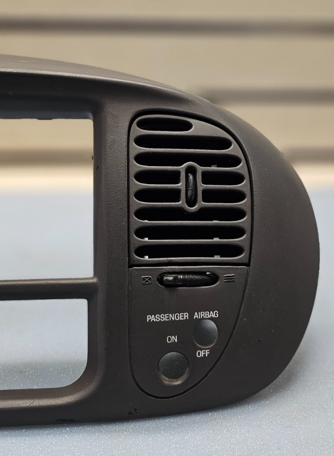 🔥 97-03 Ford F150 Center Dash Radio Climate BEZEL TRIM Panel Gray