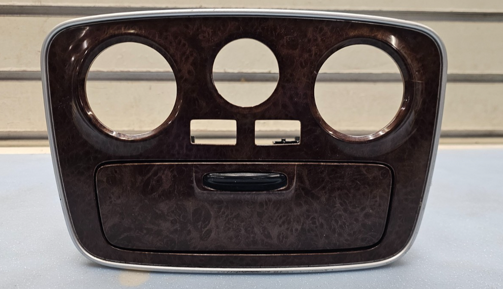 🔥06-08 Sonata A/C Heater Temperature Climate Control Switch Panel Bezel Wood