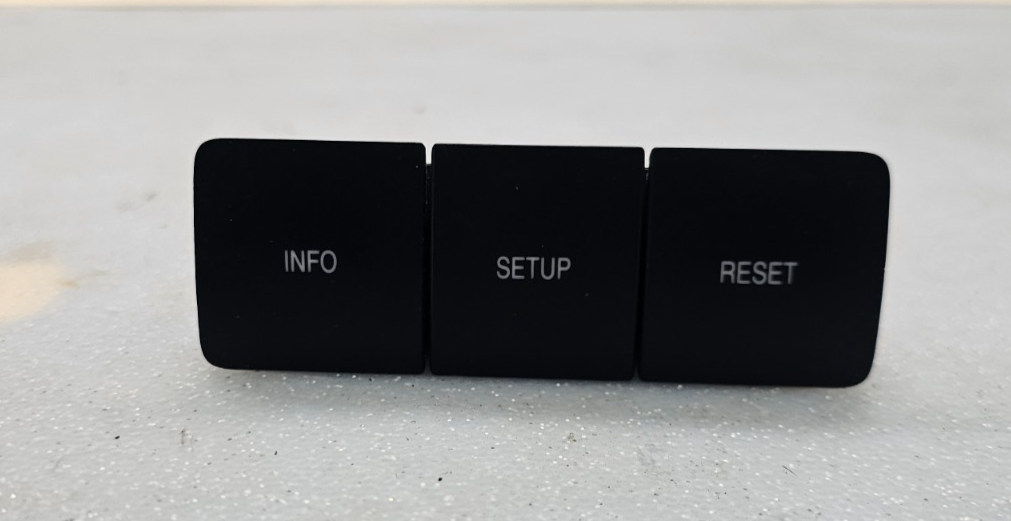 🔥08-12 Ford Focus Escape Info Setup Reset Dash Control Memory Switch Black OEM