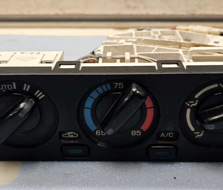 🔥96-00 Pathfinder AC A/C HVAC Heater Temperature Dash Climate Control Panel