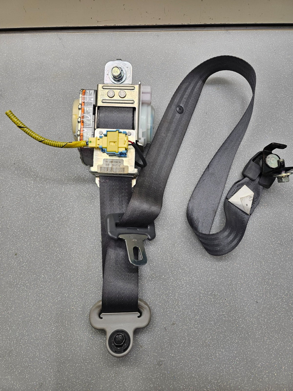 🔥2003-2008 Honda Pilot Front Right Passenger Seat Belt Retractor Assembly Gray