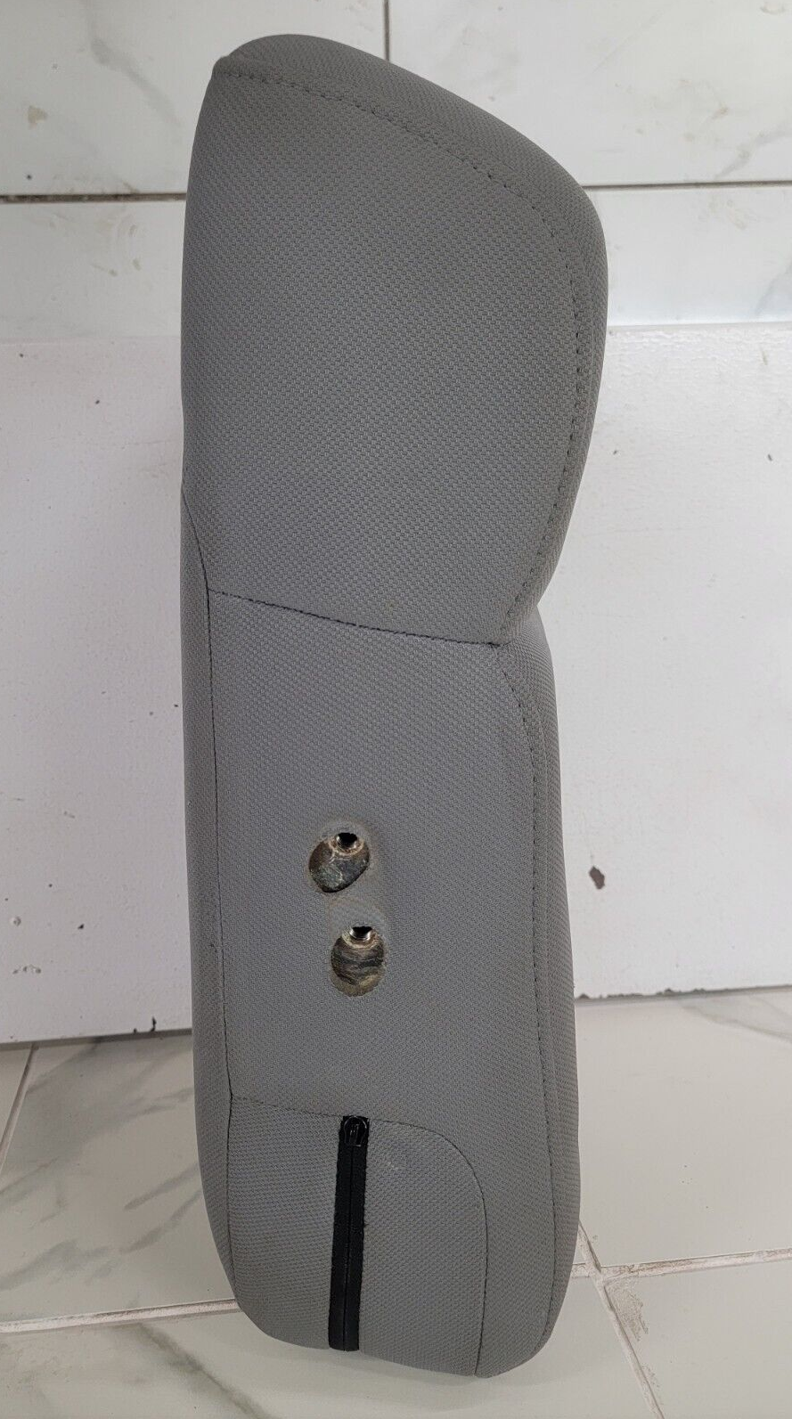 🔥04-08 FORD F150 Center Front Console JUMP SEAT Armrest Cloth Light Gray JS1
