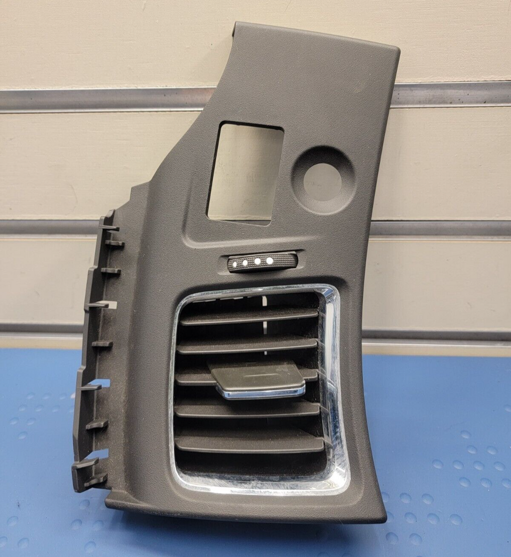 🔥08-14 Cadillac CTS Left Driver Front Dash Heater Air Vent Trim Panel Tan Bezel