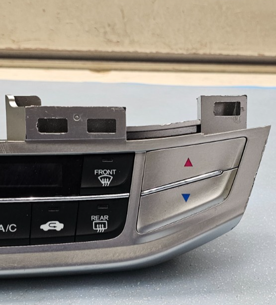 🔥13-15 Honda Accord Dash AC A/C HVAC Heater Temperature Climate Control Silver
