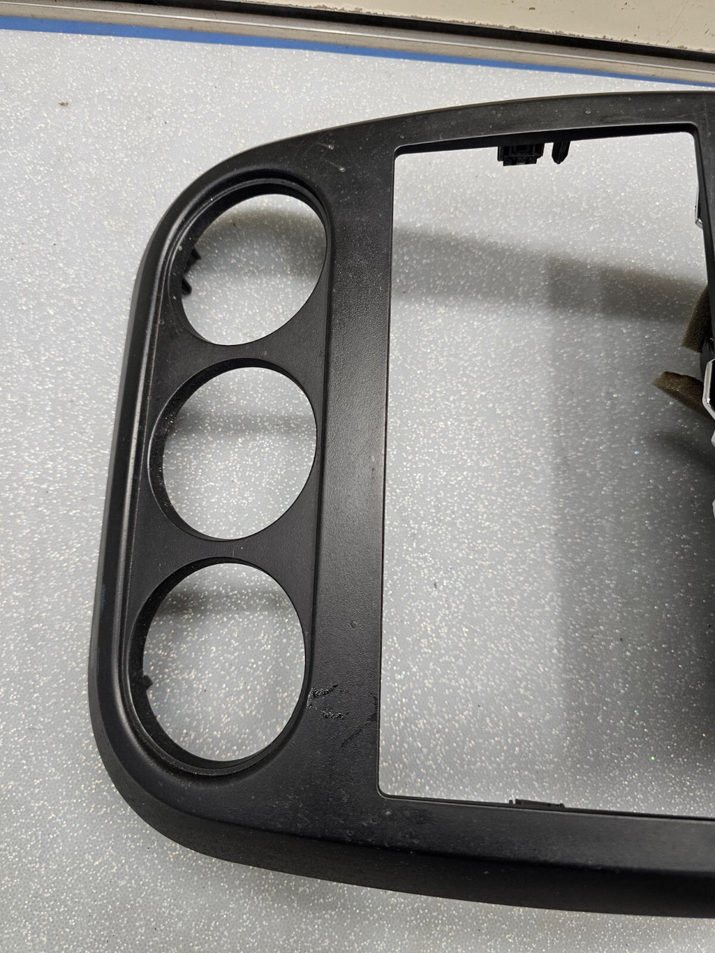 🔥10-16 Jeep Compass Patriot Center Radio Climate Dash Trim Bezel Vents BLACK