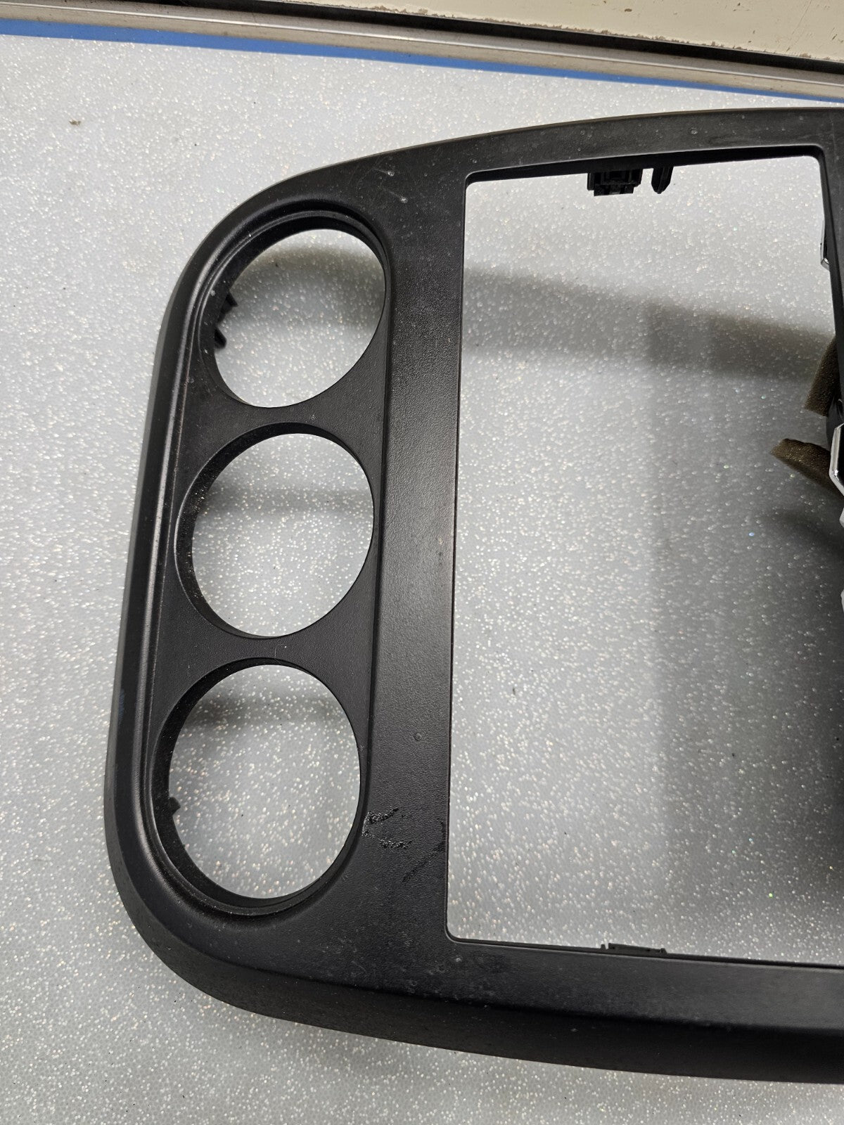 🔥10-16 Jeep Compass Patriot Center Radio Climate Dash Trim Bezel Vents BLACK