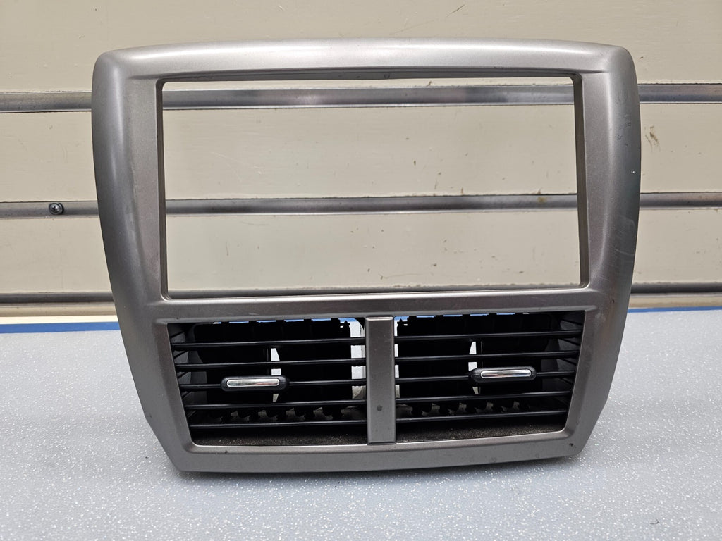 🔥08-14 FORESTER IMPREZA DASH RADIO STEREO BEZEL TRIM INSTRUMENT PANEL SILVER