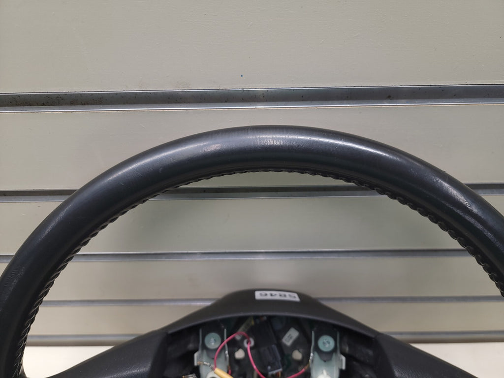 🔥03-06 SILVERADO SIERRA YUKON TAHOE SUBURBAN STEERING WHEEL LEATHER BLACK