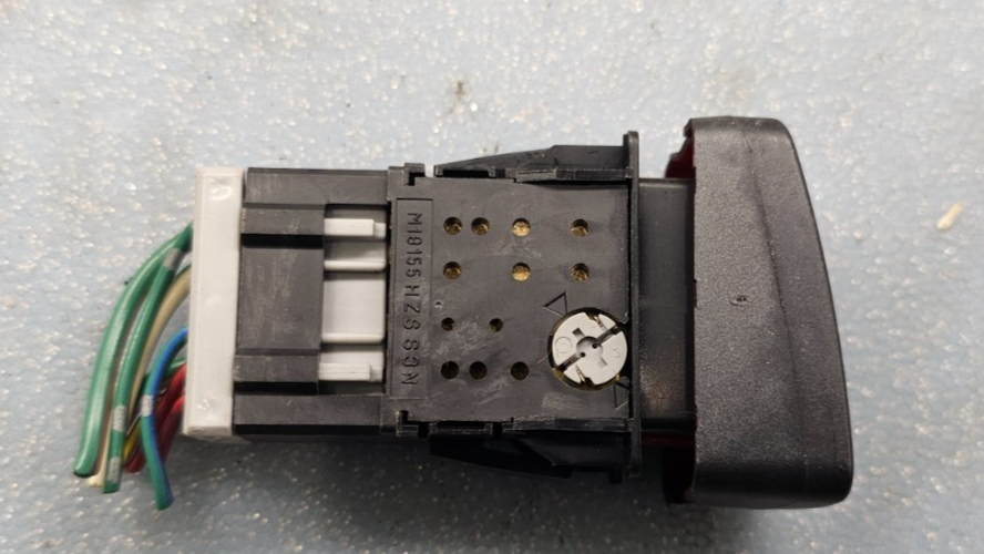 🔥03-08 Honda Pilot Accord Emergency Hazard Light Control Switch Unit Black OEM