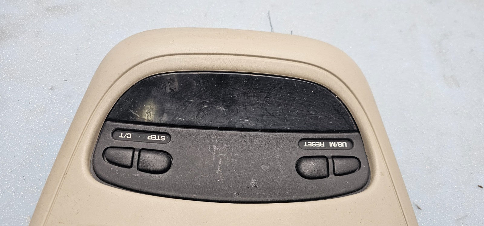 🔥02-05 Dodge RAM Overhead Console DOME Light Roof Storage Compartment TAN 05