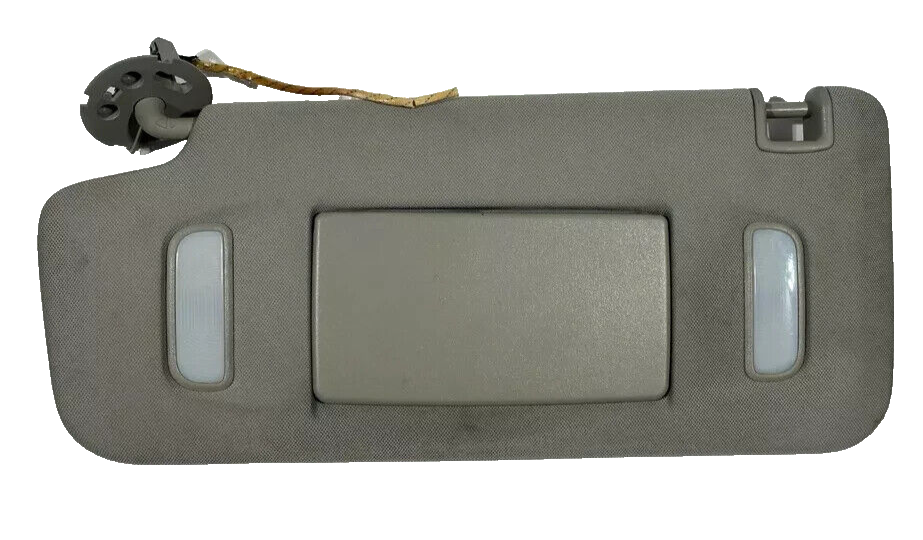 07-17 Traverse Acadia Outlook Enclave Sun Visors Shade Set Pair Left Right Gray