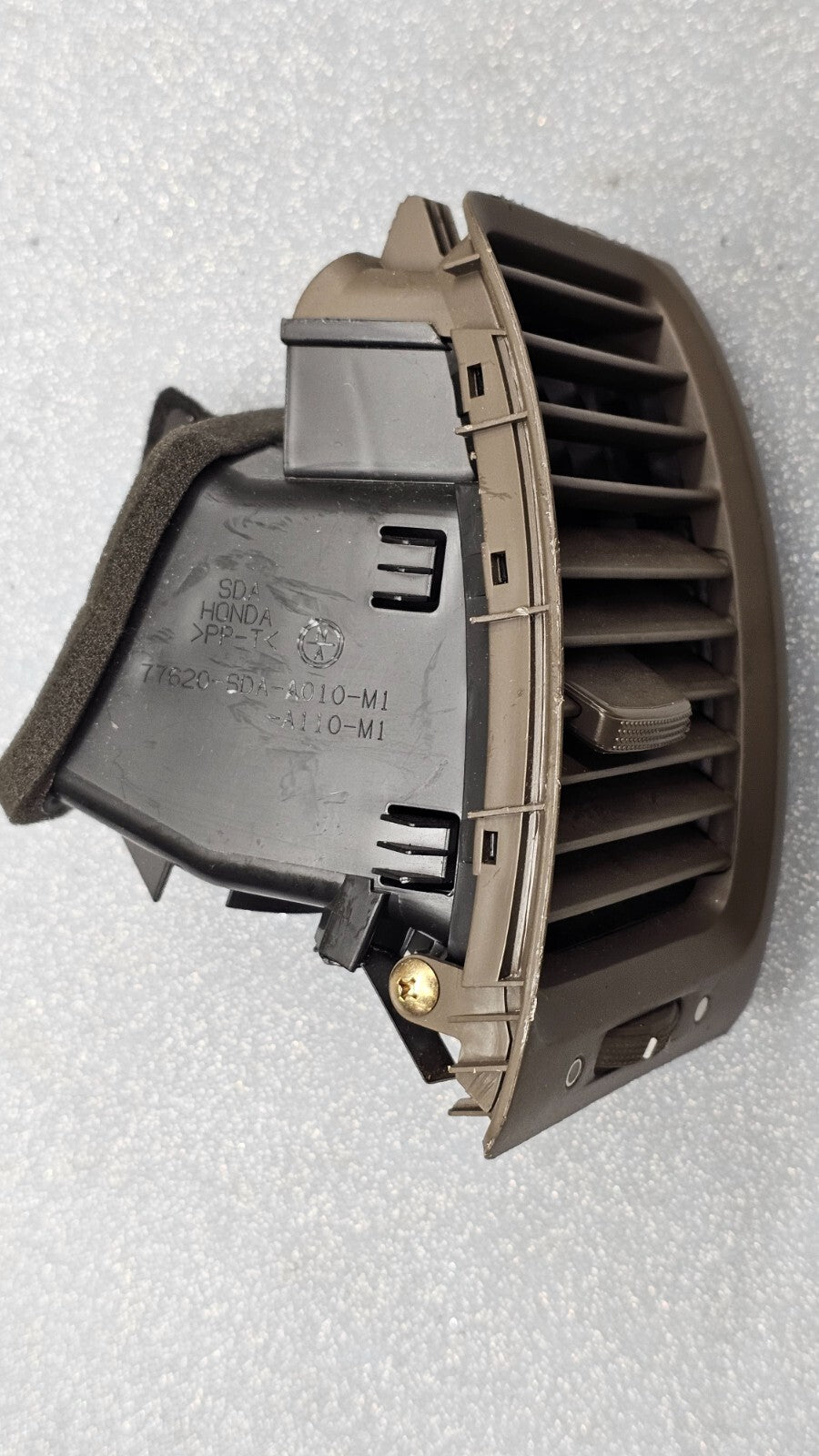 🔥03-07 Honda Accord Dash Right Passenger Air Vent Heater Conditioning Dark Tan