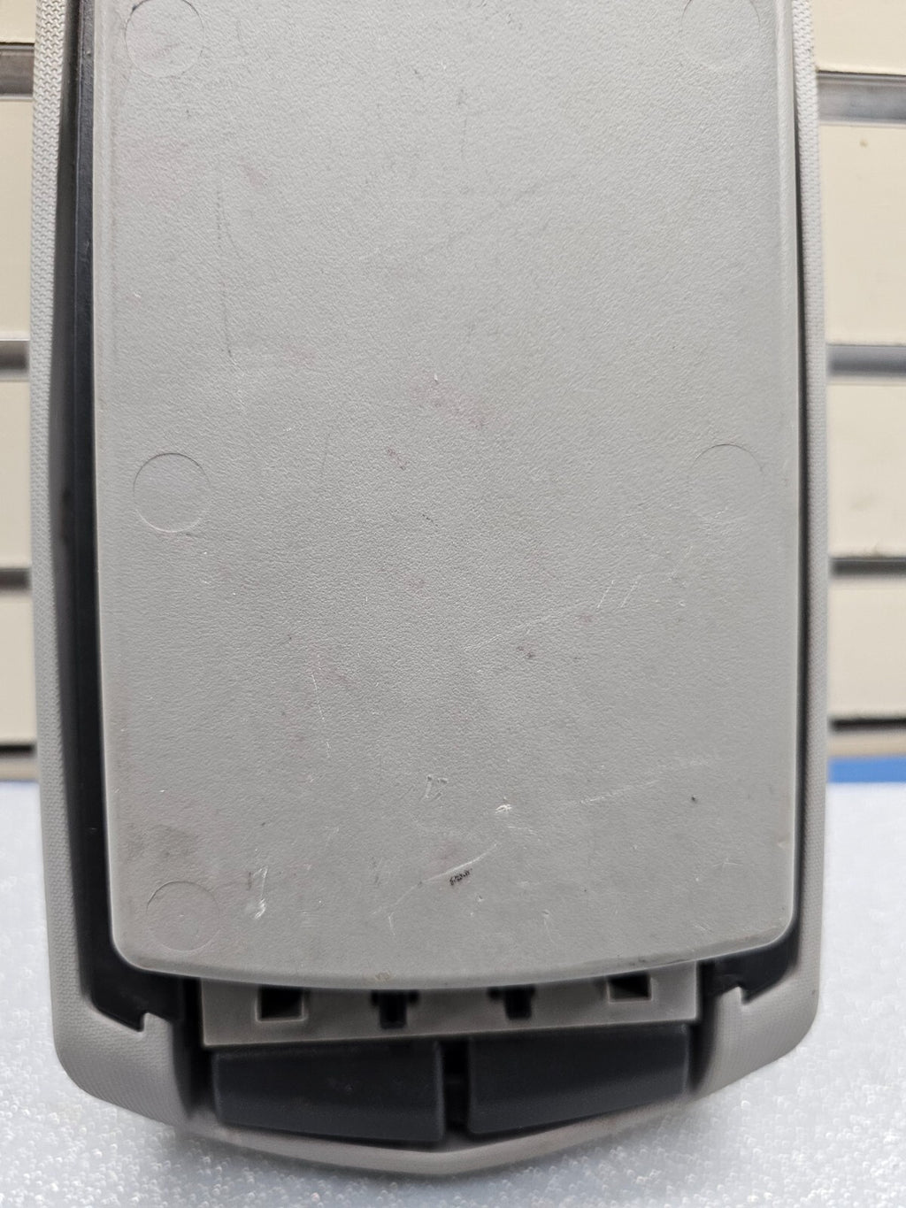 07-10 Chrysler Sebring Front Center Console Lid Arm Rest Cover Leather GRAY
