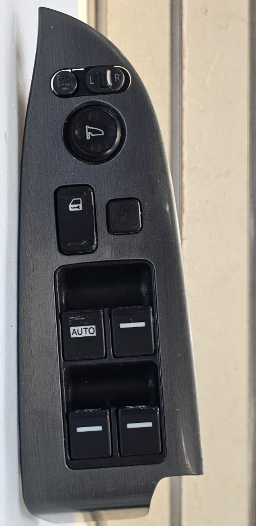 🔥05-10 Honda Odyssey Left Driver Door Power Window Switch LH Push Pull Silver