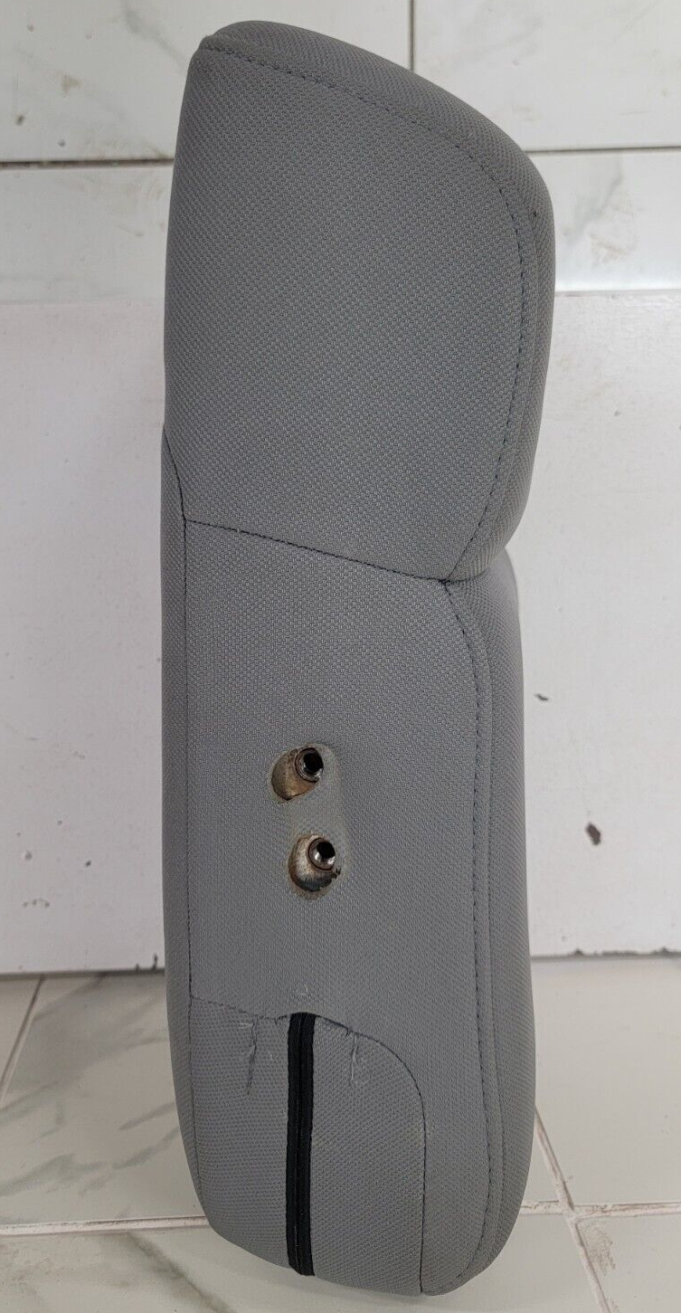 🔥04-08 FORD F150 Center Front Console JUMP SEAT Armrest Cloth Light Gray JS1
