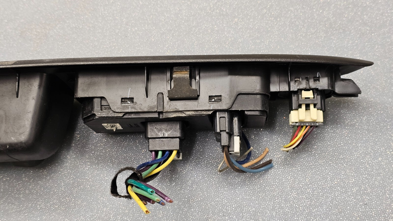🔥09-16 CHEVY IMPALA LEFT DRIVER MASTER POWER DOOR WINDOW SWITCH BEZEL BLACK