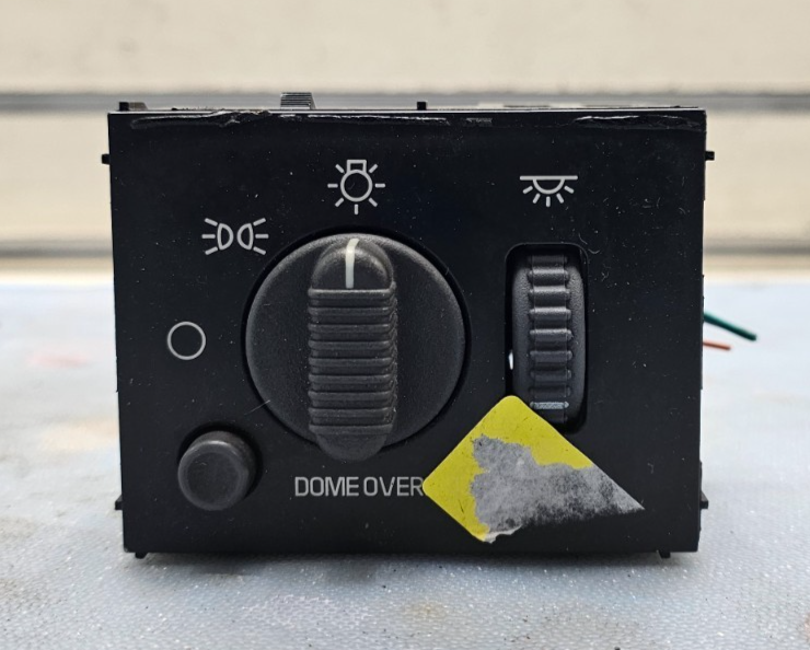 🔥99-02 Chevy GMC Truck SUV Sierra Silverado Headlight Dimmer Switch Black HS14
