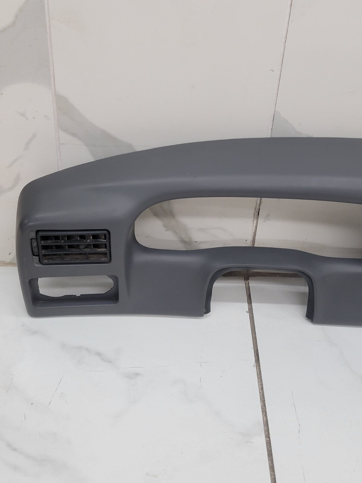 99-04 Ford F250 F350 Dash Instrument Cluster Speedometer Bezel Panel LT Gray C22