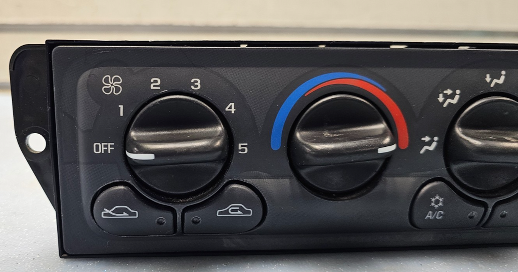 🔥97-03 Chevy Malibu Dash AC HVAC AC Climate Control Heater Temperature Black