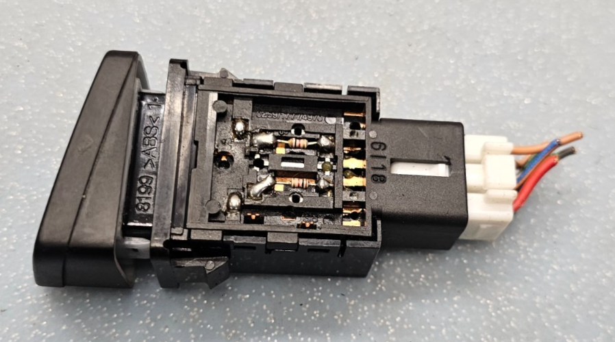 🔥05-22 Hyundai Tucson Fog Light Switch Control Assembly Black OEM