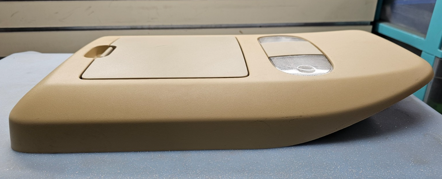 🔥04-08 Ford F-150 F150 Overhead Console DOME Light Lamp Roof Storage Tan