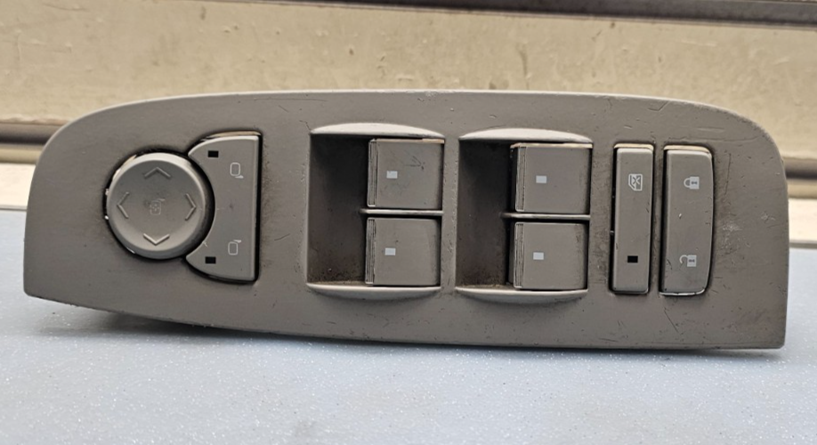🔥2007-2009 Cadillac SRX Driver's Master Power Window Switch Unit OEM GRAY