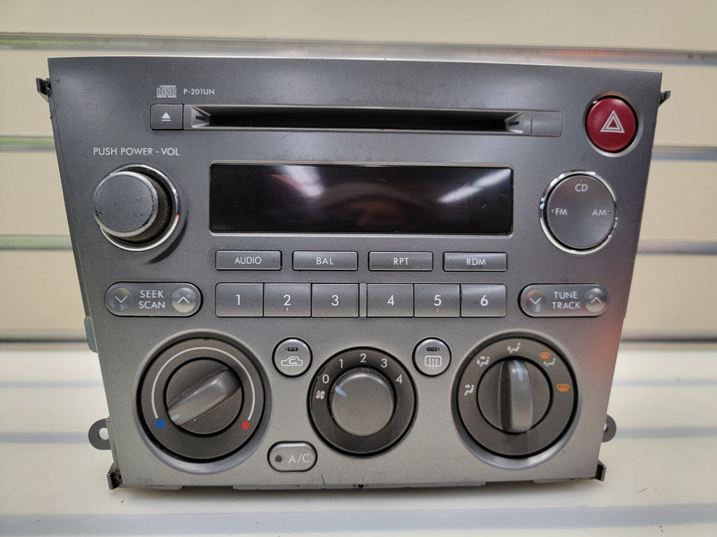 🔥2005-2006 Subaru Legacy AM FM Radio Single Disc CD Player 86201AG62A