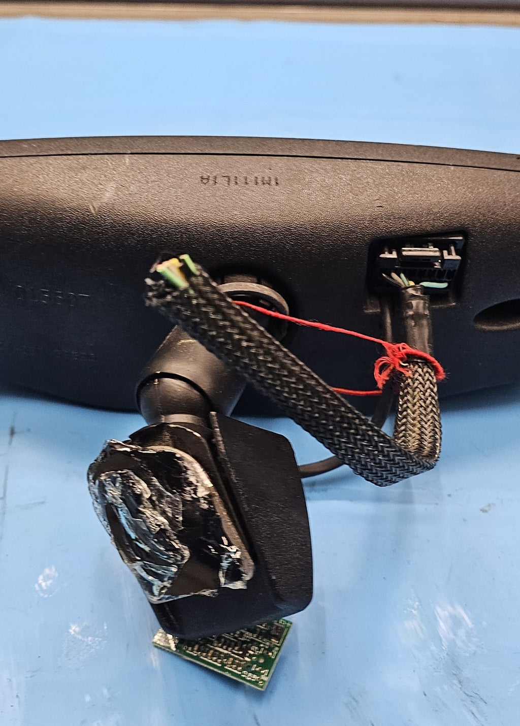🔥02-05  Saturn Vue Rear View Mirror w Compass & Temp OEM Black