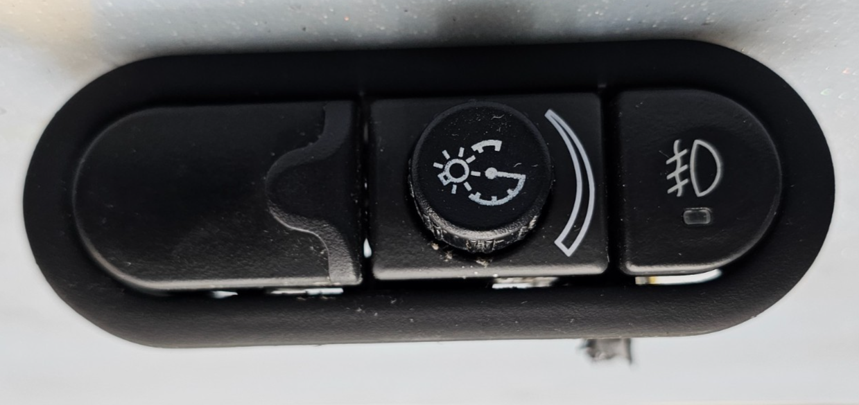05-10 PONTIAC G6 Left Brake Pedal Height Adjustment Fog Light Dash Dimmer Switch