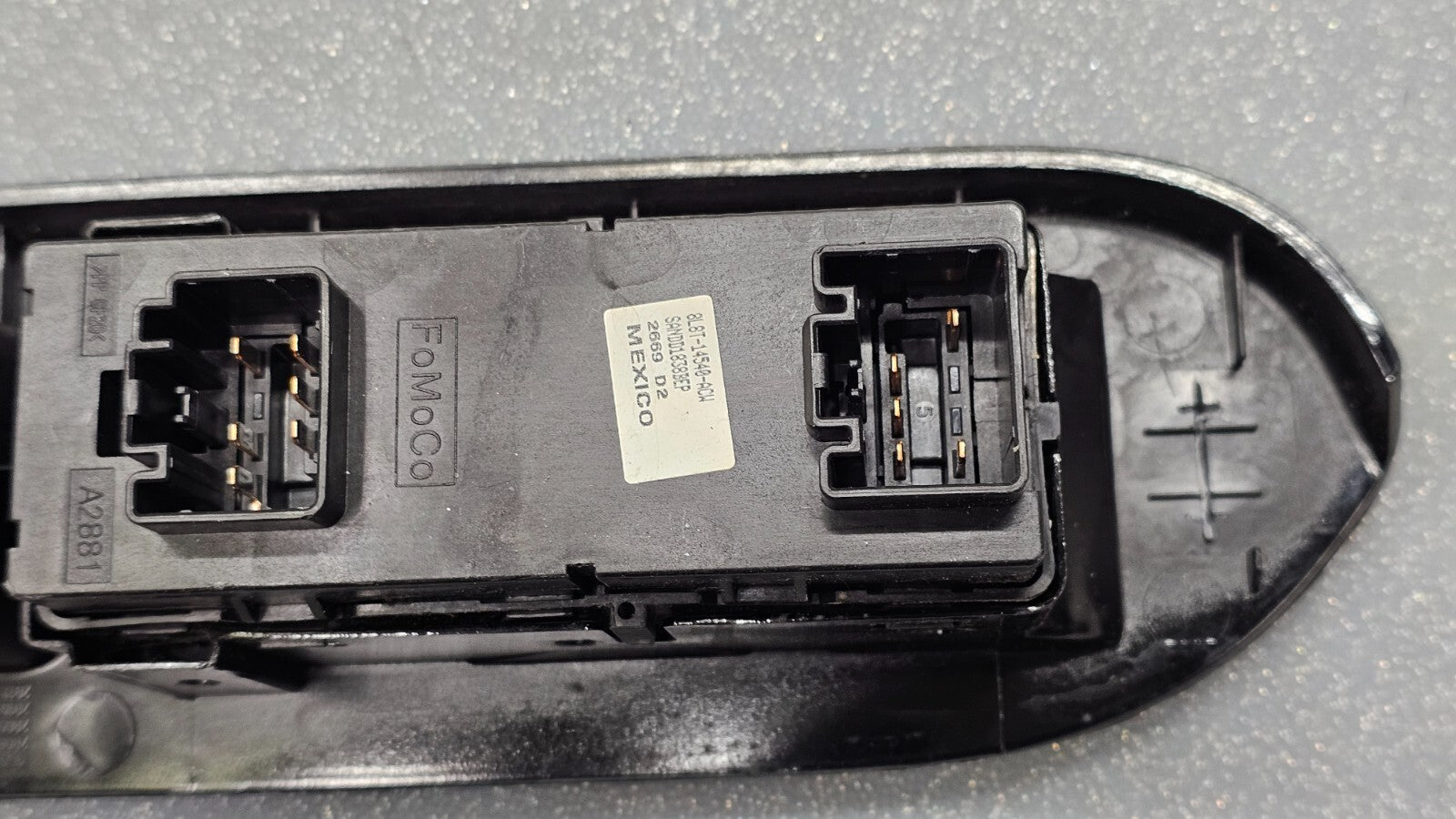 🔥08-12 Escape Focus Left Driver Door Master Power Window Switch Assembly Black