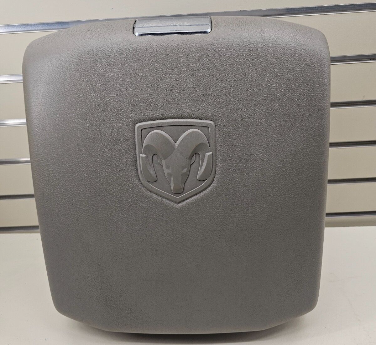 🔥09-12 Dodge RAM 1500 2500 Front Center Console Lid Arm Rest Leather Cover TAN