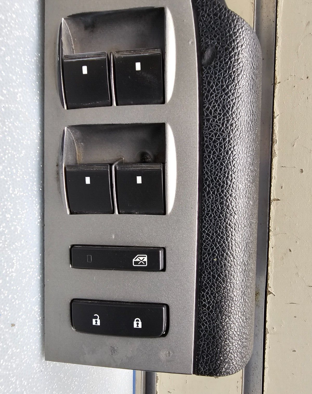 07-13 CHEVY SILVERADO SIERRA LEFT DRIVER MASTER POWER WINDOW SWITCH SILVER WS47