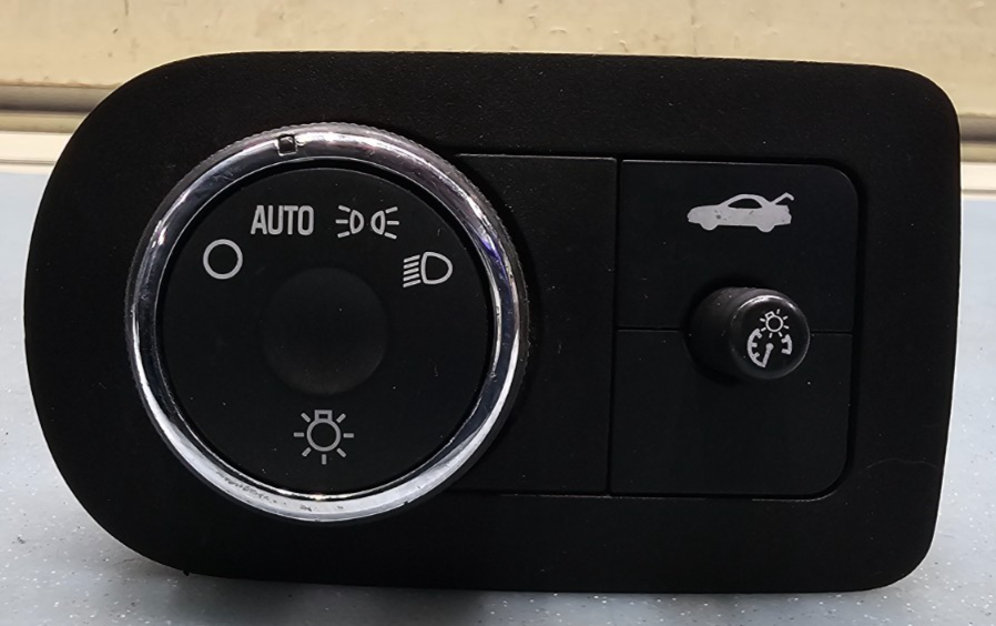 🔥06-12 CHEVY IMPALA DASH HEADLIGHT HEADLAMP DIMMER TRUNK CONTROL SWITCH BLACK