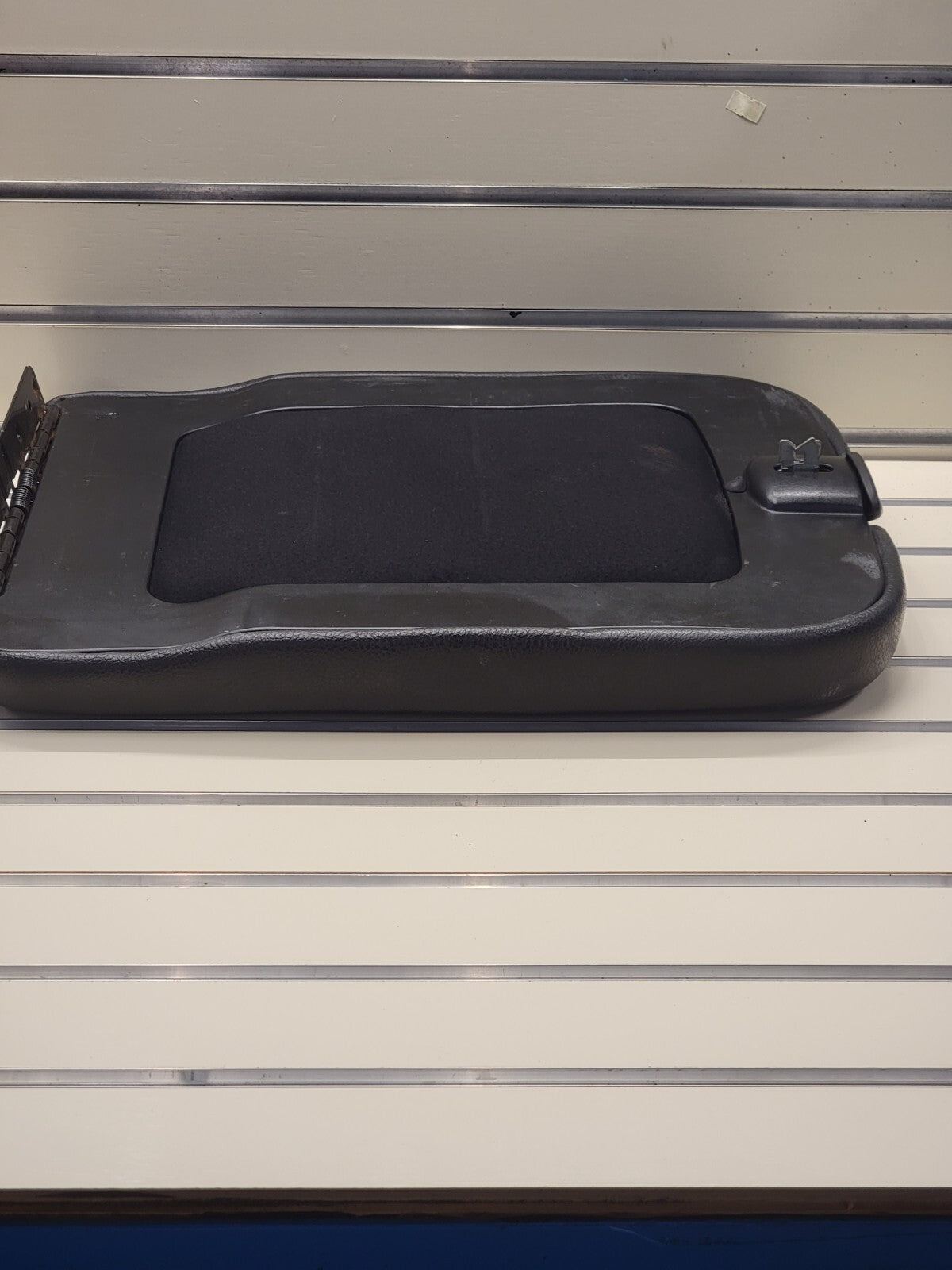 🔥02-08 Dodge RAM Center Console Jump Seat ARMREST Cover Lid Leather Black JS7