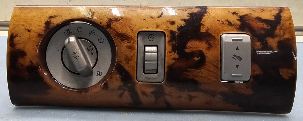 🔥03-06 Lincoln Aviator Dash Headlight Lamp Control Switch Wood OEM