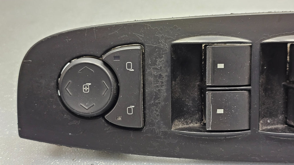 06-11 CADILLAC DTS FRONT LEFT DRIVER MASTER WINDOW POWER SWITCH ASSEMBLY BLACK