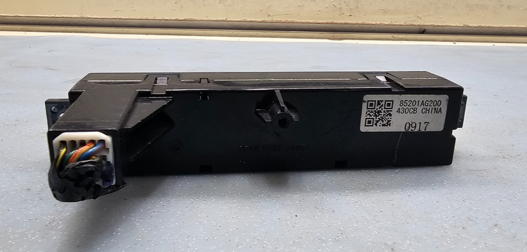 🔥07-09 SUBARU LEGACY OUTBACK DIGITAL CENTER DASH AUTO CLOCK ASSEMBLY BLACK