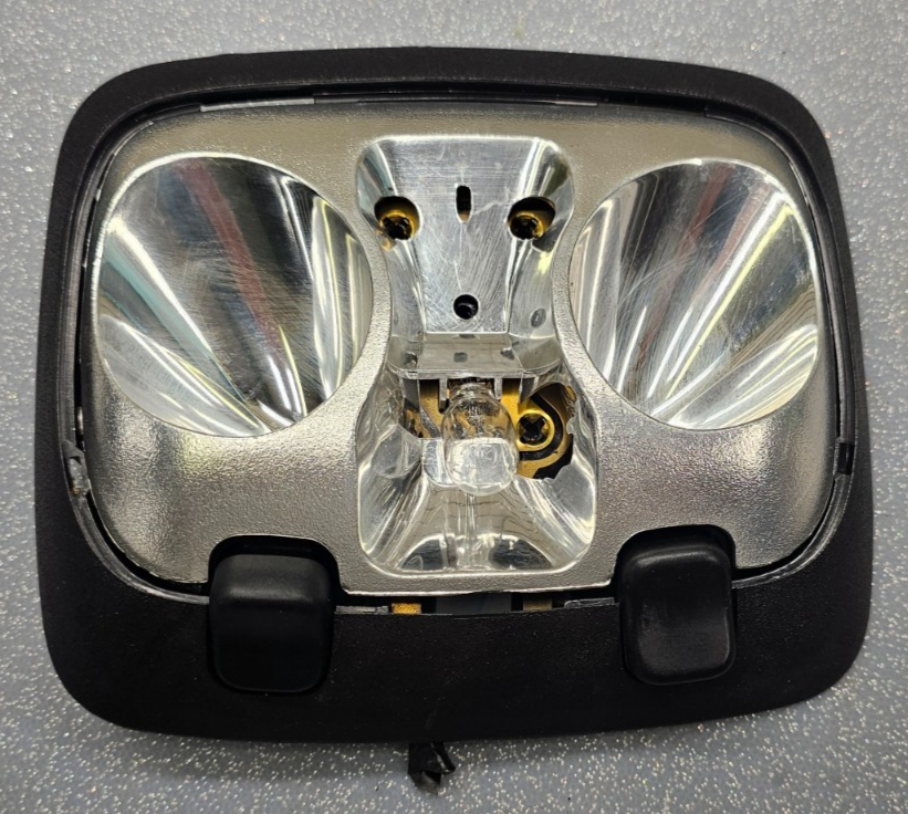 🔥91-11 Crown Victoria Explorer Dual Lens Dome Map Light Lamp Assembly Black