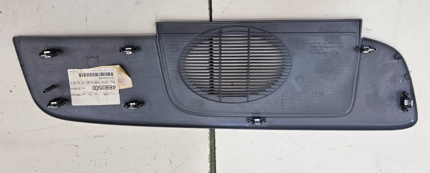 🔥01-07 Caravan Town Country Rear Right Passenger Door Speaker Cover Panel Black