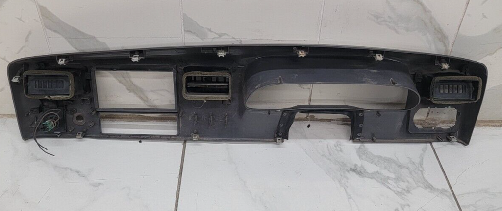 99-04 Ford F250 F350 Dash Instrument Cluster Speedometer Bezel Panel LT Gray C22