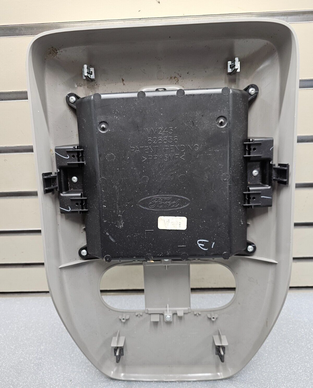 🔥04-08 Ford F-150 Overhead Console DOME Light Lamp Roof Storage Assembly GRAY