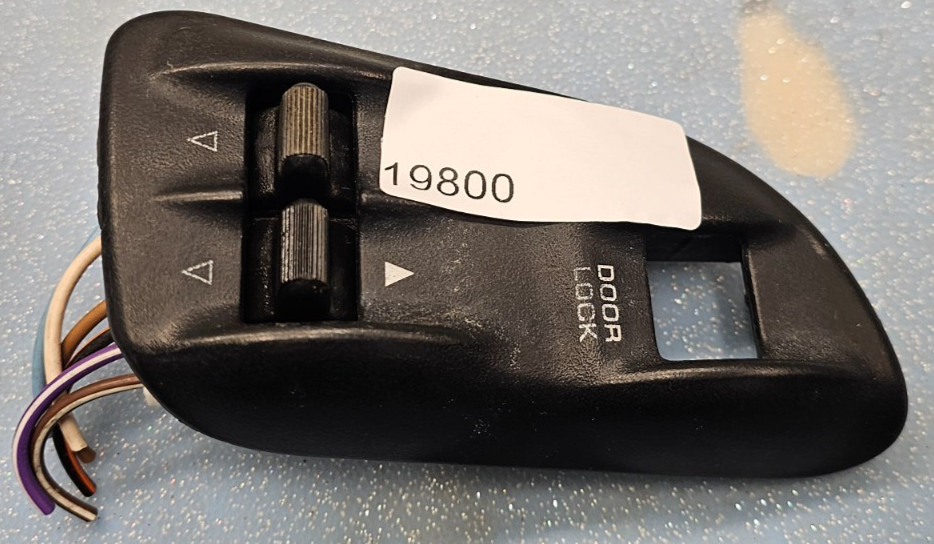 🔥98-01 Dodge RAM 1500 2500 Front Left Driver Power Window Switch BLACK WS10