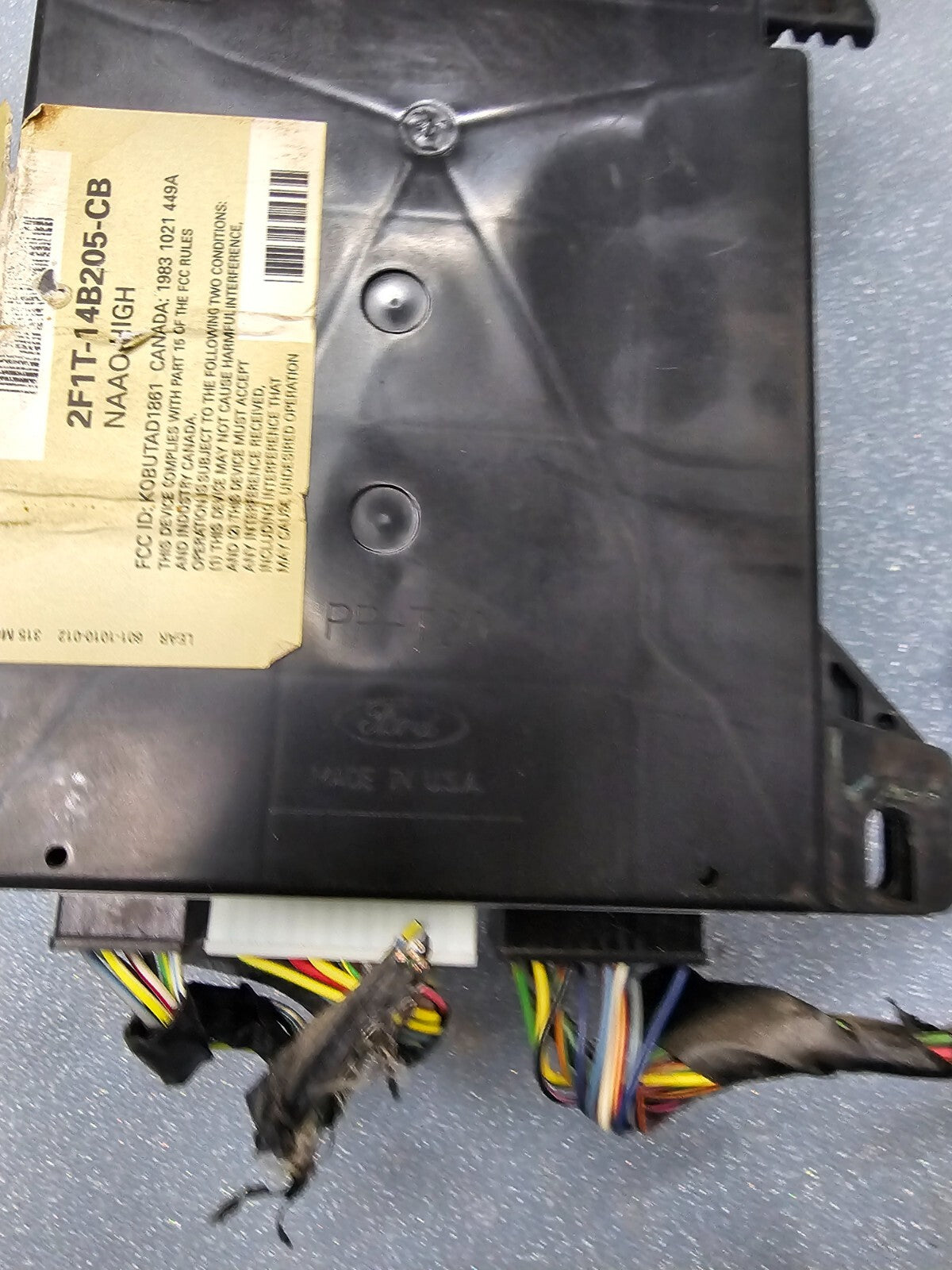 02-03 FORD TAURUS MERCURY SABLE FUSE BOX BCM GEM MODULE MULTIFUNCTION RELAY OEM