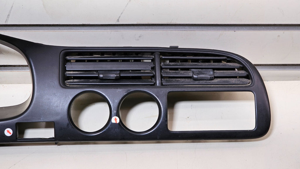 🔥94-97 ACCORD Dash Instrument Cluster Speedometer Panel Radio Bezel Black OEM