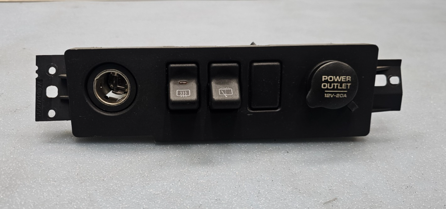 🔥1997-2001 Jeep Cherokee wiper Dash Switch Panel black OEM