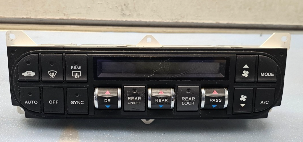 🔥05-10 Honda Odyssey Dash Heater AC A/C HVAC Climate Temperature Control Black