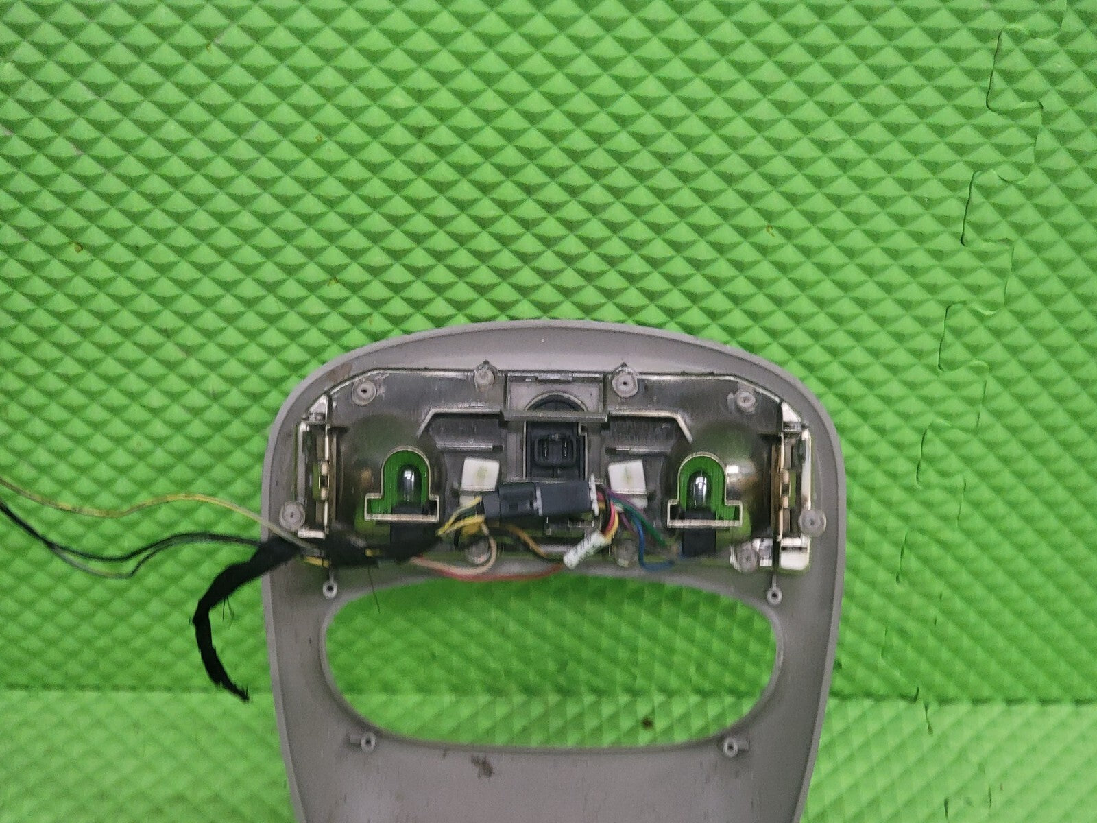 06-08 Dodge Ram 1500 2500 Digital Overhead Console Display Dome Map US/M TAN 06